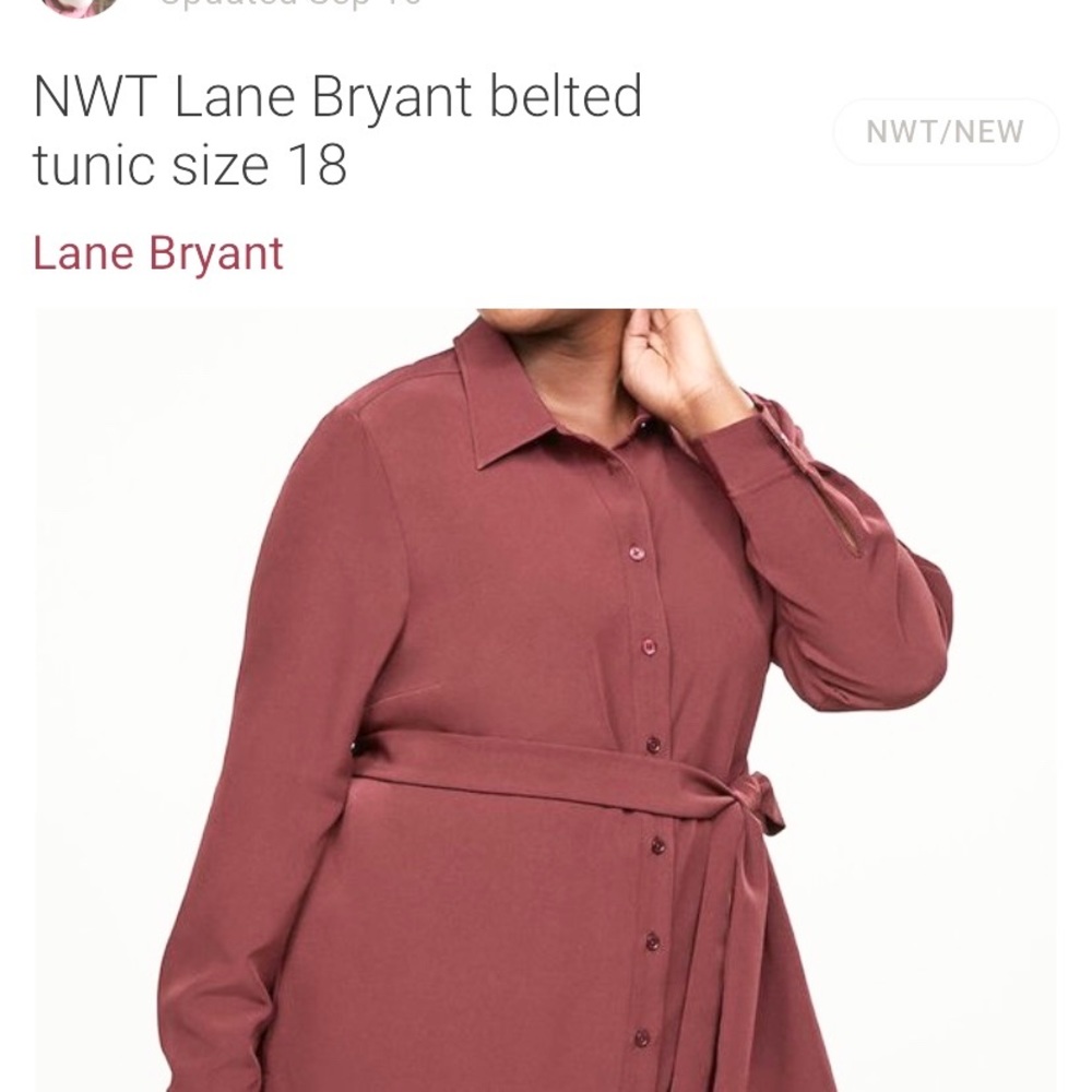 Lane Bryant Belted Tunic
